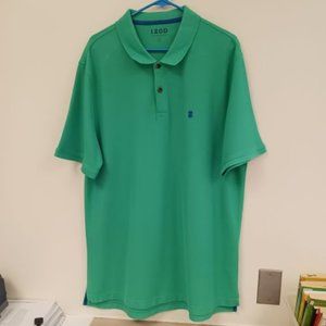 IZOD The Advantage Green Polo Shirt Size XXL